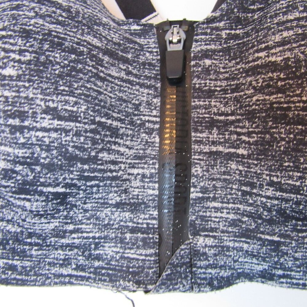 Victoria Secret Sport Bra Incredible Knockout Max Support Sporty Black Gray 34B - Picture 2 of 5